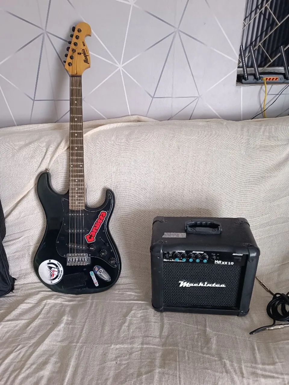 Kit Guitarra+Amplificador 