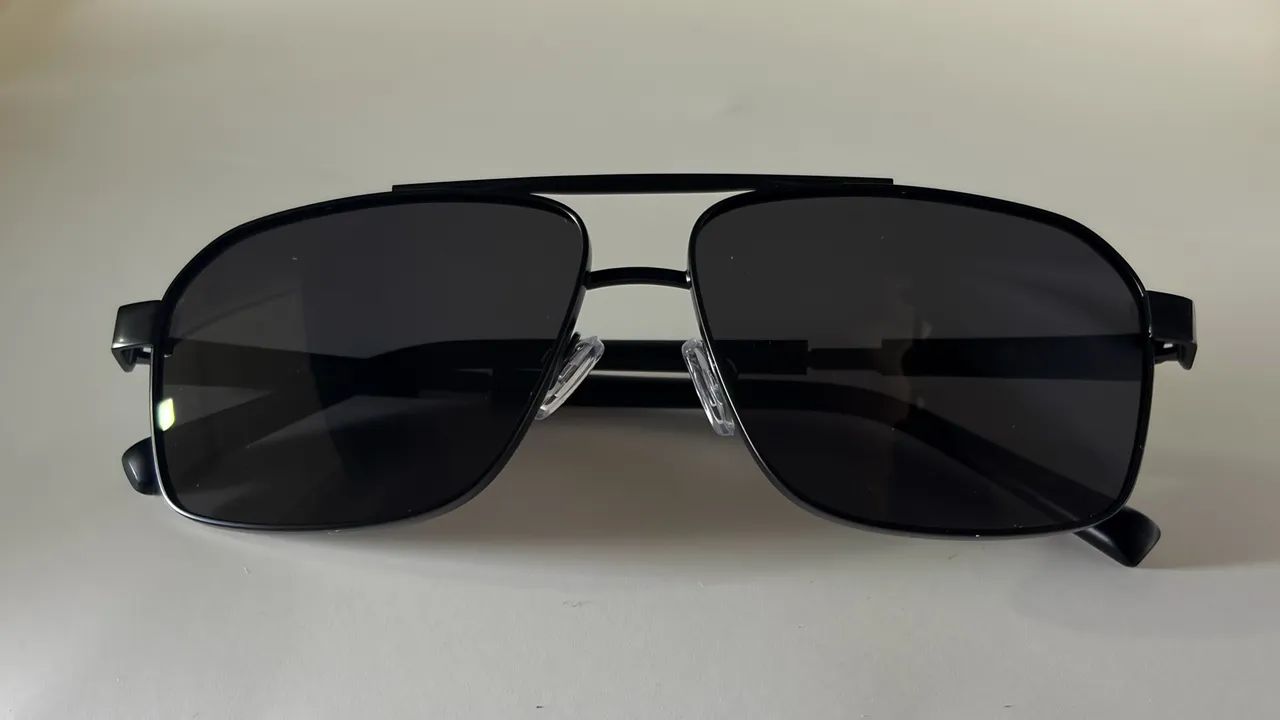 Óculos de Sol Masculino polarizado - Preto p | Design Moderno e Sofisticado - Foto 3