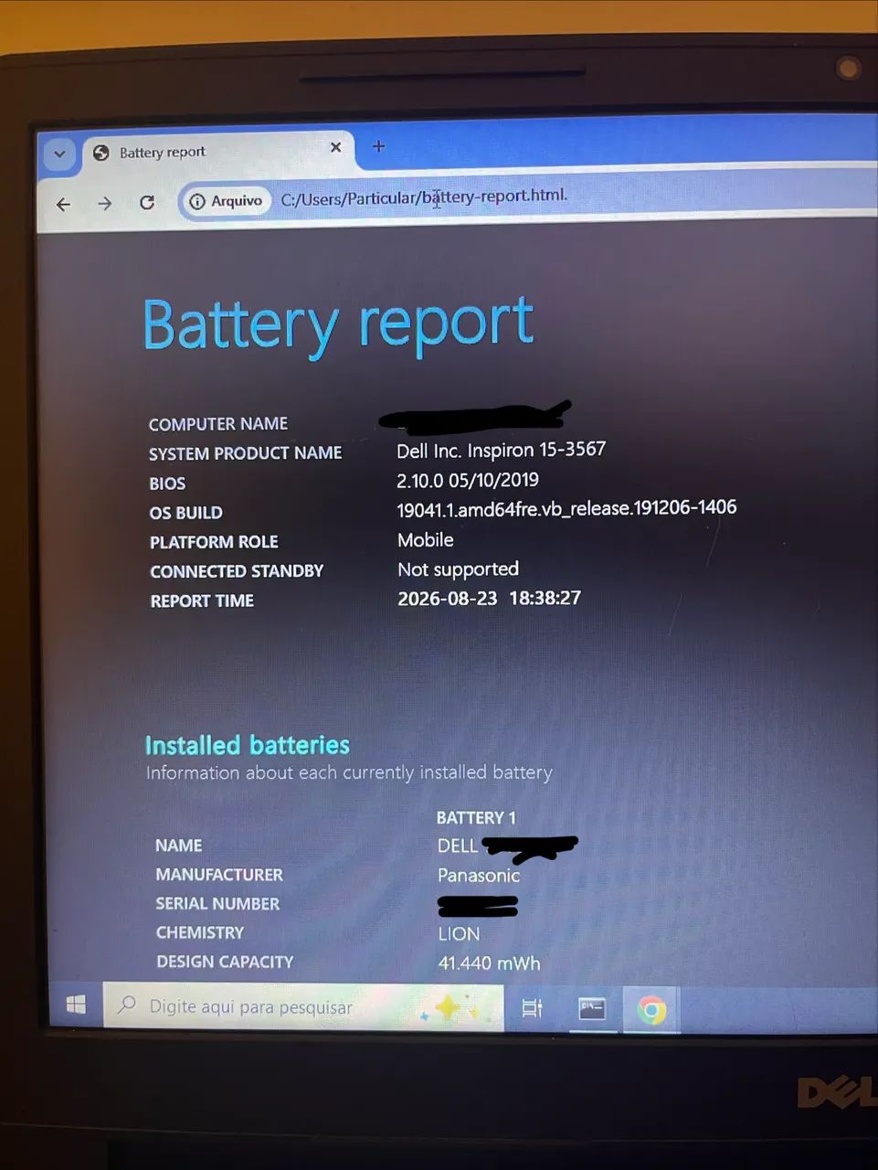 Notebook Dell Inspiron I15-3567-D10P Intel Core i3  - Foto 4