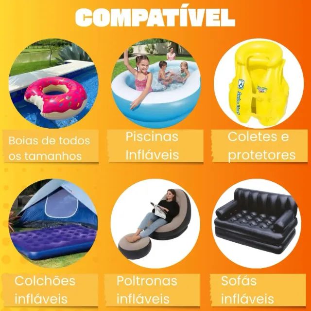 Bomba de Ar Elétrica para Colchões - Foto 2