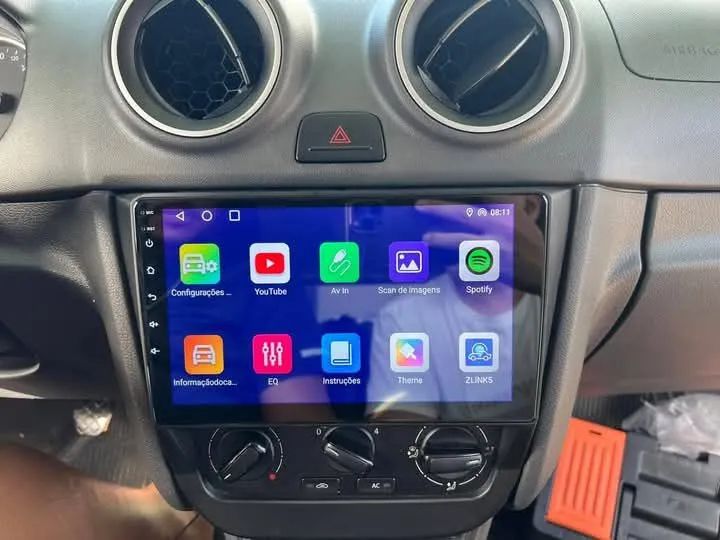 Central multimídia gol G6 9P Android 3ram 32g carplay YouTube wifi Waze Netflix  - Foto 2