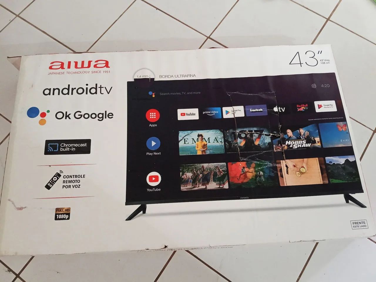 Tv Aiwa 43 polegadas  - Foto 2