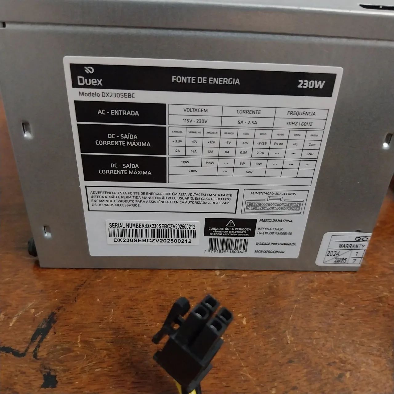 Fonte 230w pc - Foto 2
