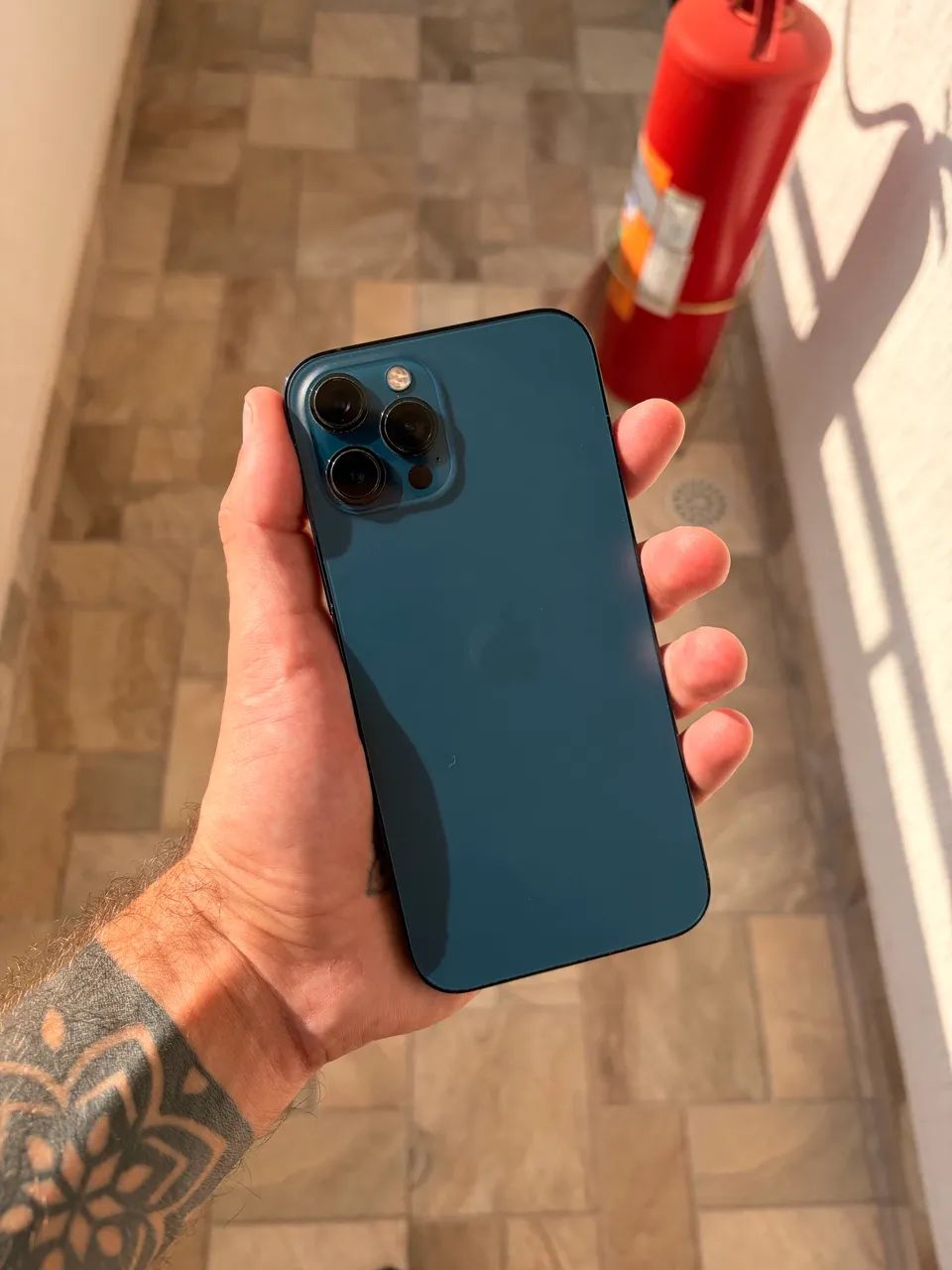 IPhone 12 Pro Max 256Gb cor Azul