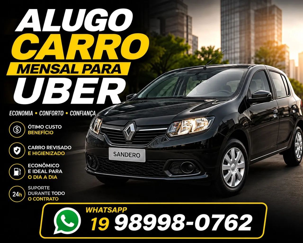 Alugo para Uber - Foto 2