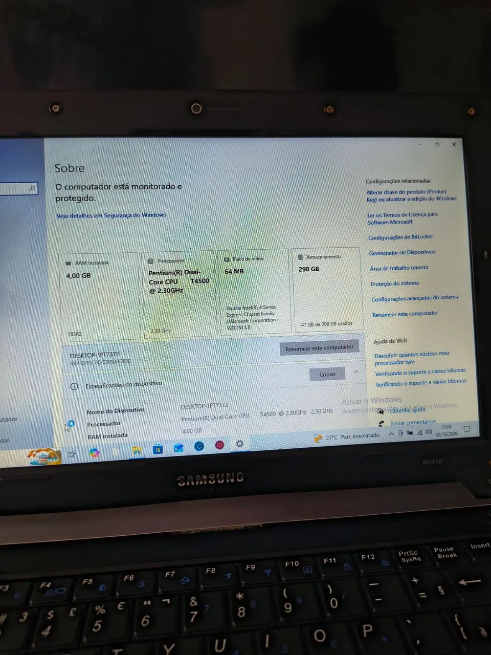 Notebook Samsung Rv410  - Foto 4