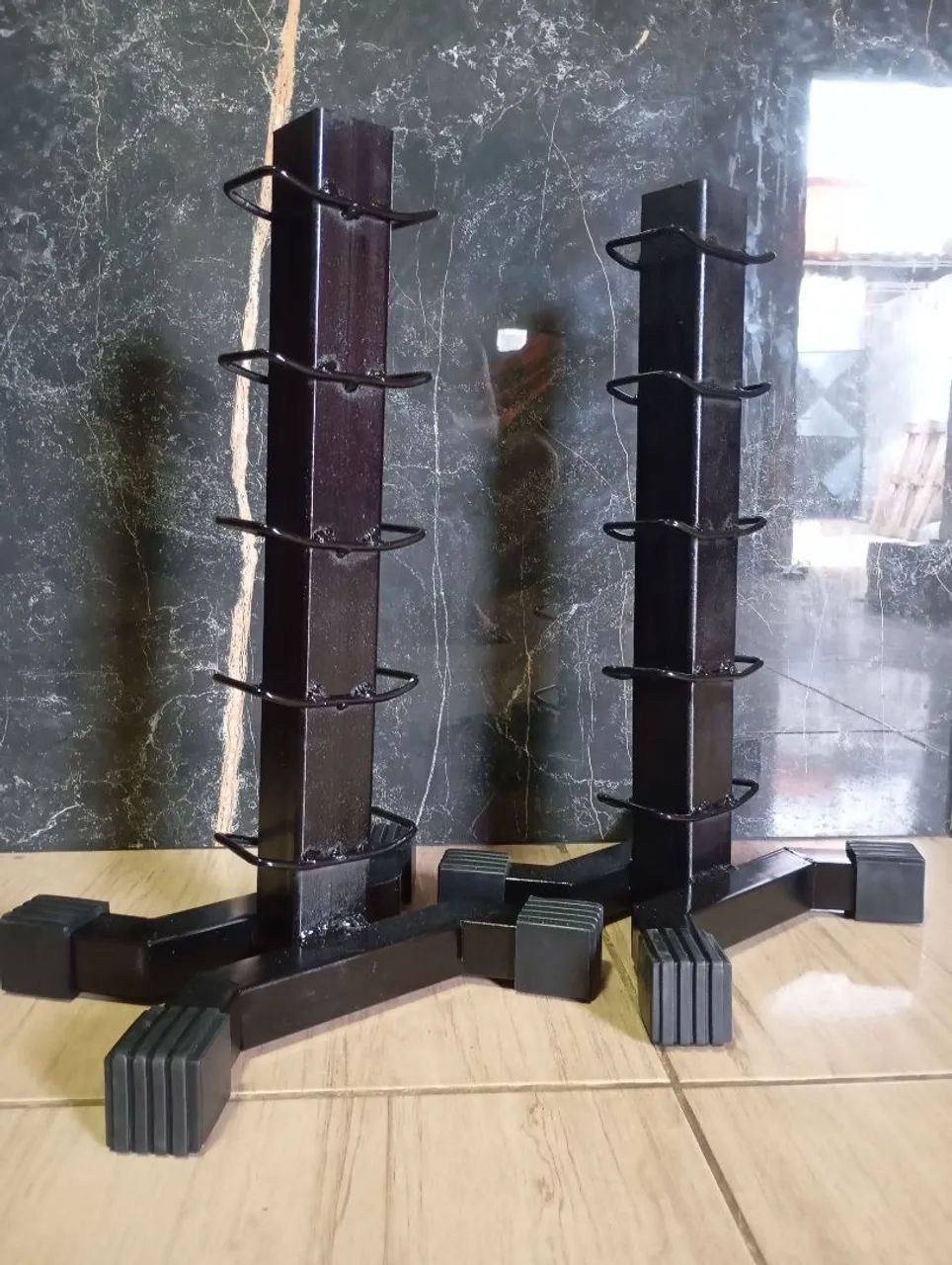 Suporte para o seu halteres 