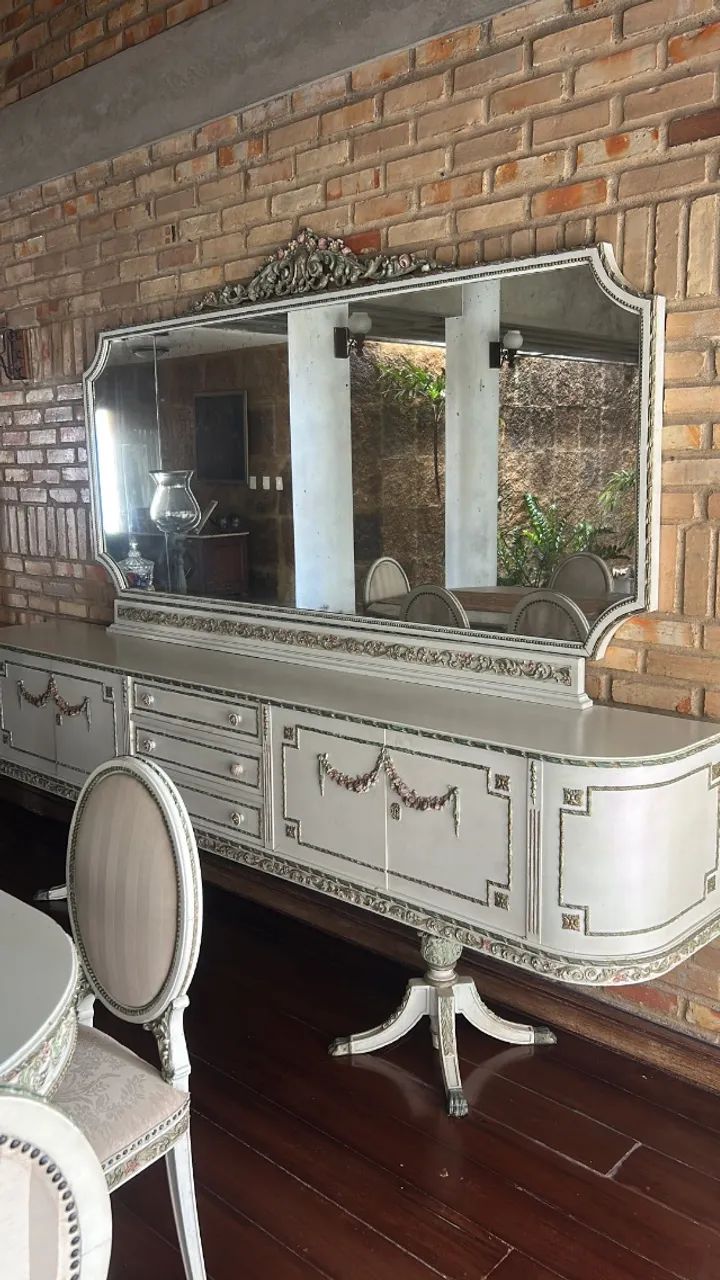 Mesa de jantar clássica  - Foto 2