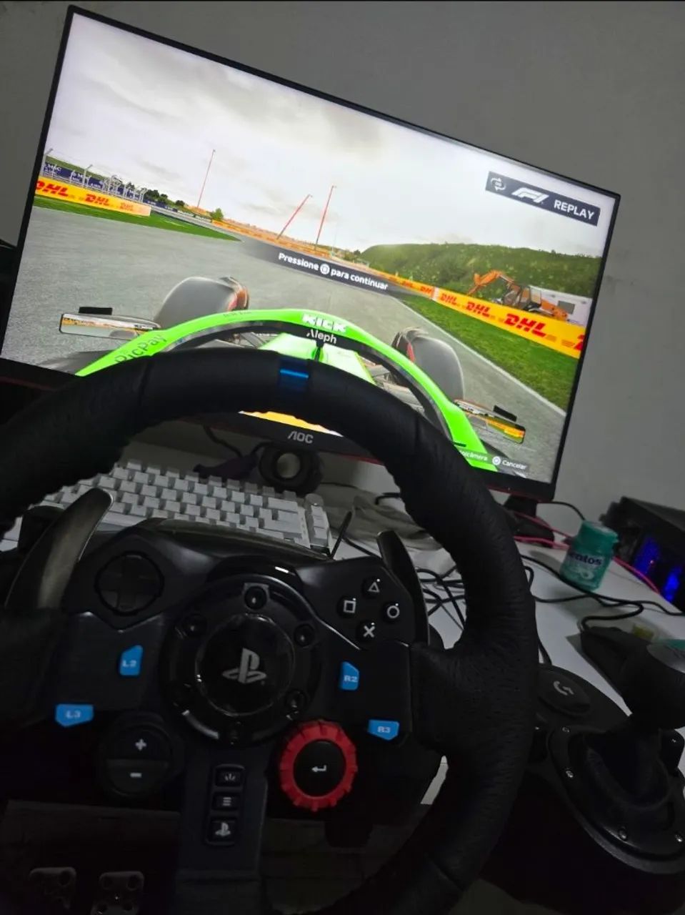 Volante logitech g29 completo  - Foto 3