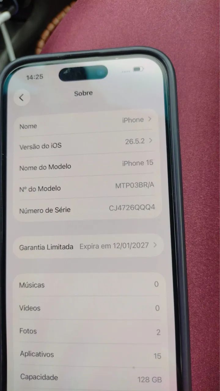 iPhone 15  128 gb - Foto 5