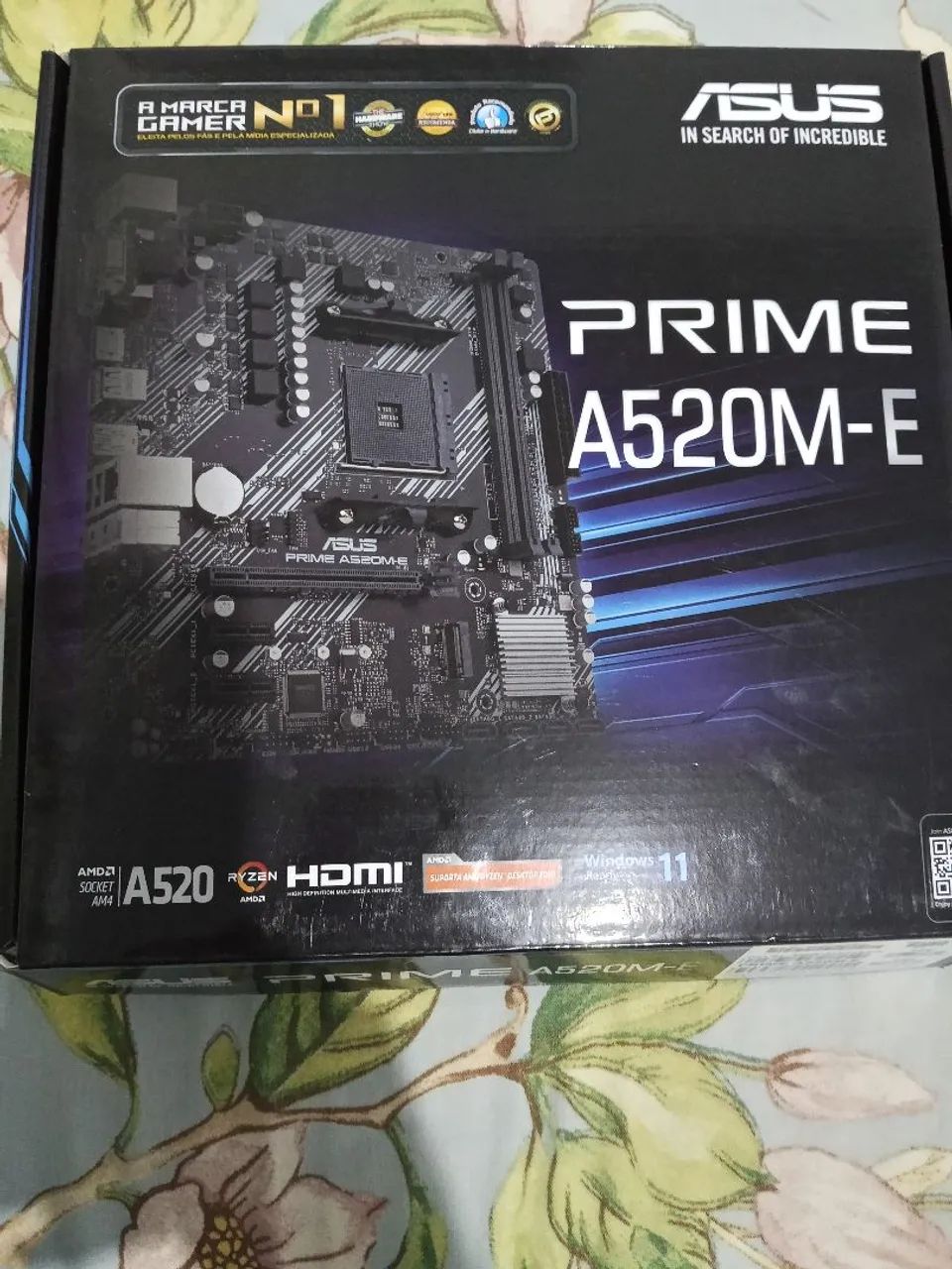 Placa mãe - ASUS Prime A520M-E - Foto 4