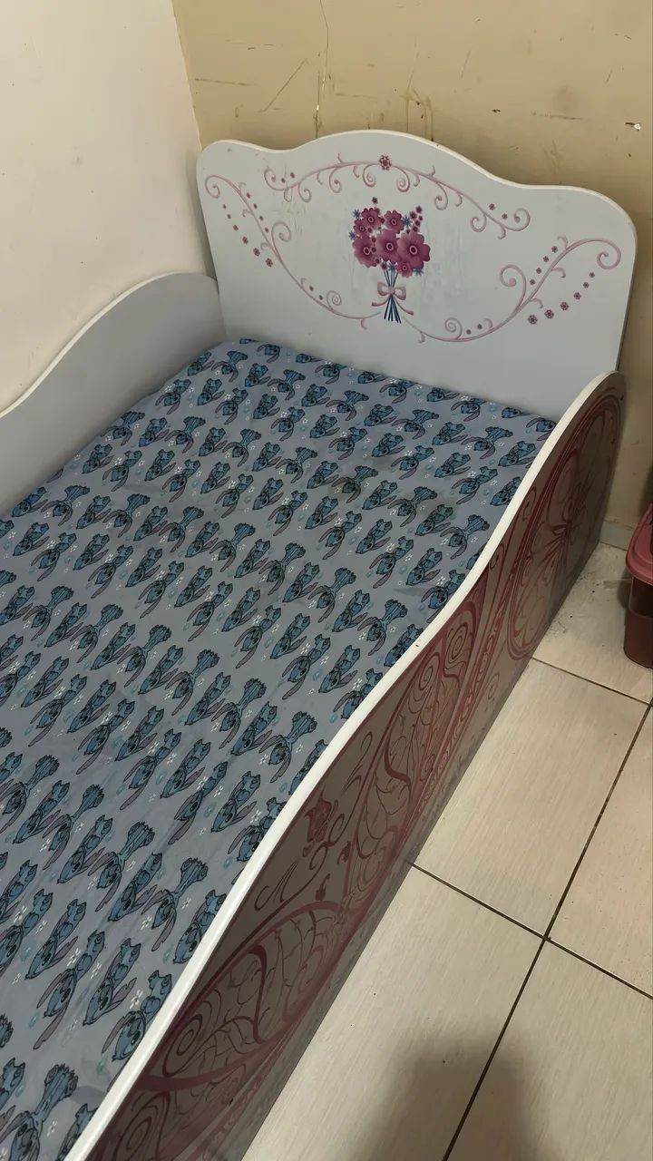 Cama Infantil Feminina - Com colchão  - Foto 2