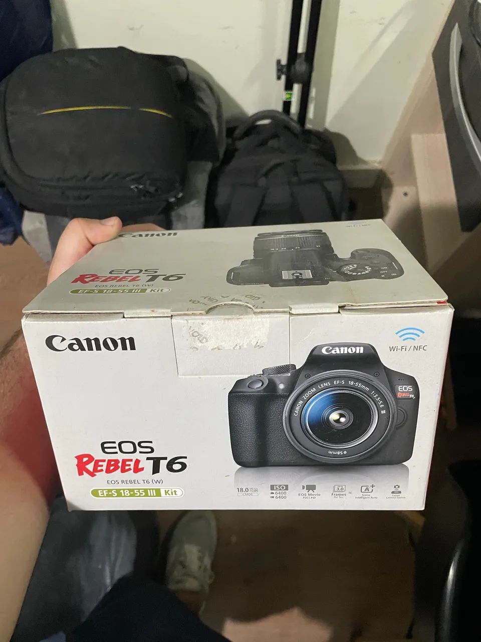 Câmera cânon T6  - Foto 3