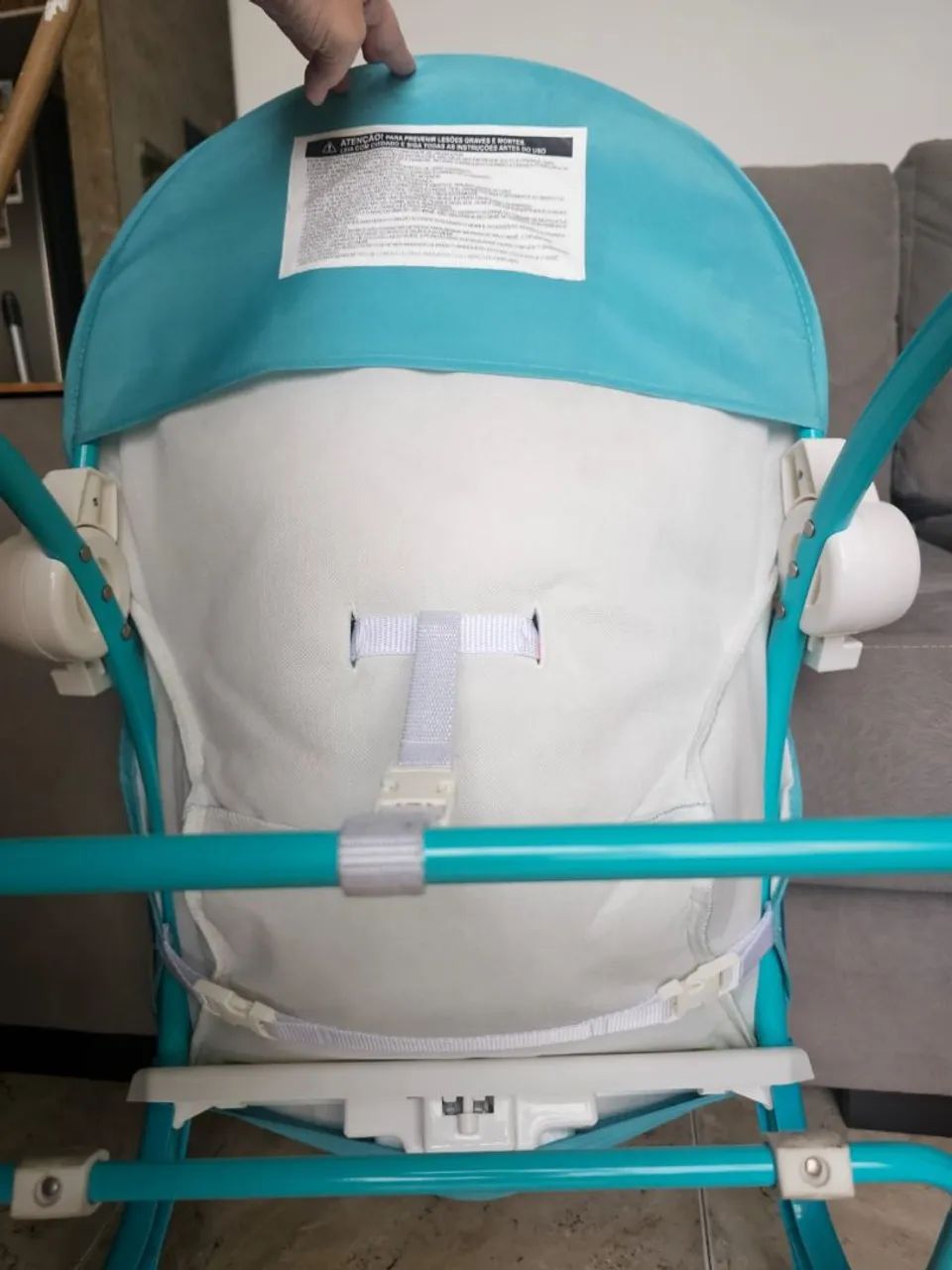 Cadeirinha de bebê semi nova  - Foto 5