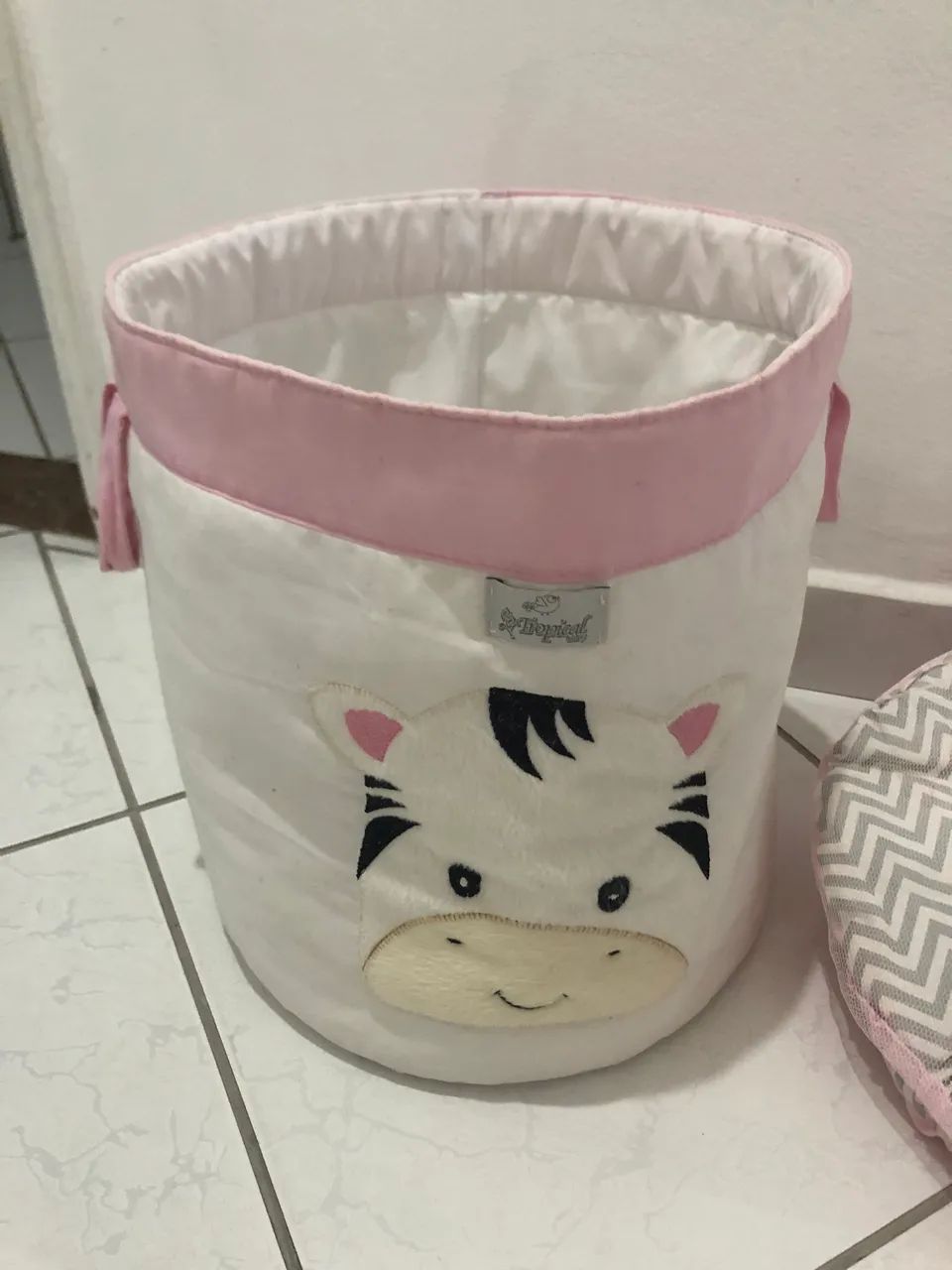 Moisés para bebê e cesto para roupas ou brinquedos  - Foto 2