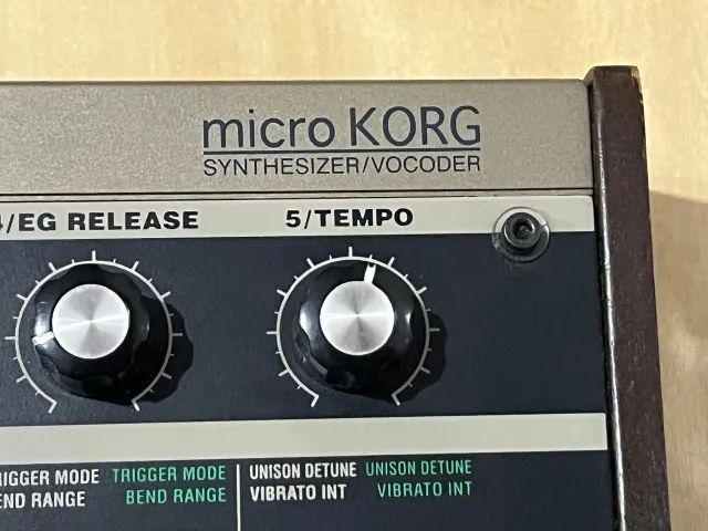 Sintetizador e vocoder Korg microKORG MK-1 - Foto 5