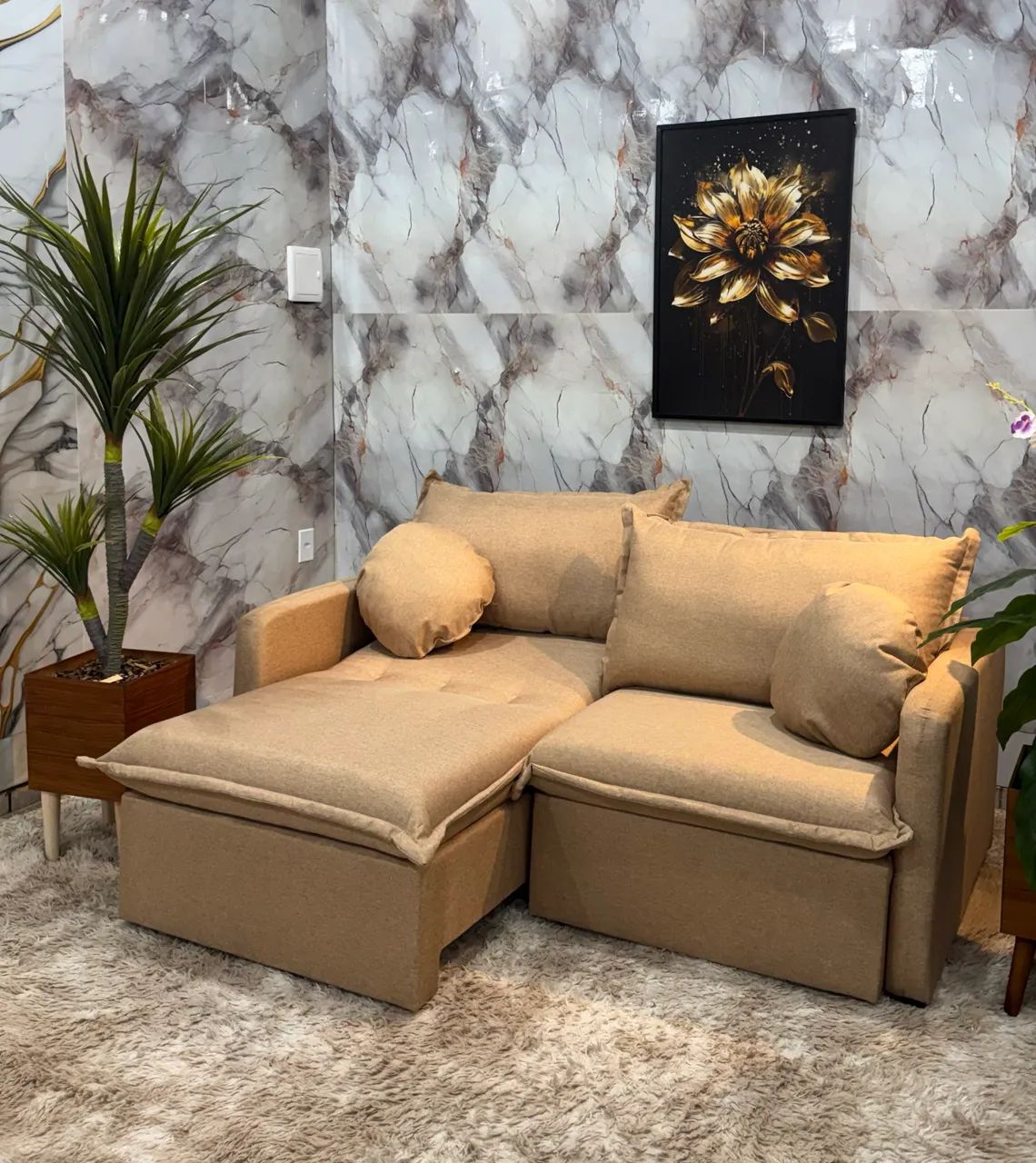 Promoção sofá cama última peça sem detalhes  - Foto 5