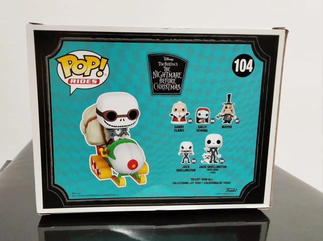 FUNKO POP  - JACK SKELLINGTON IN SNOWMOBILE  #104 - Foto 5