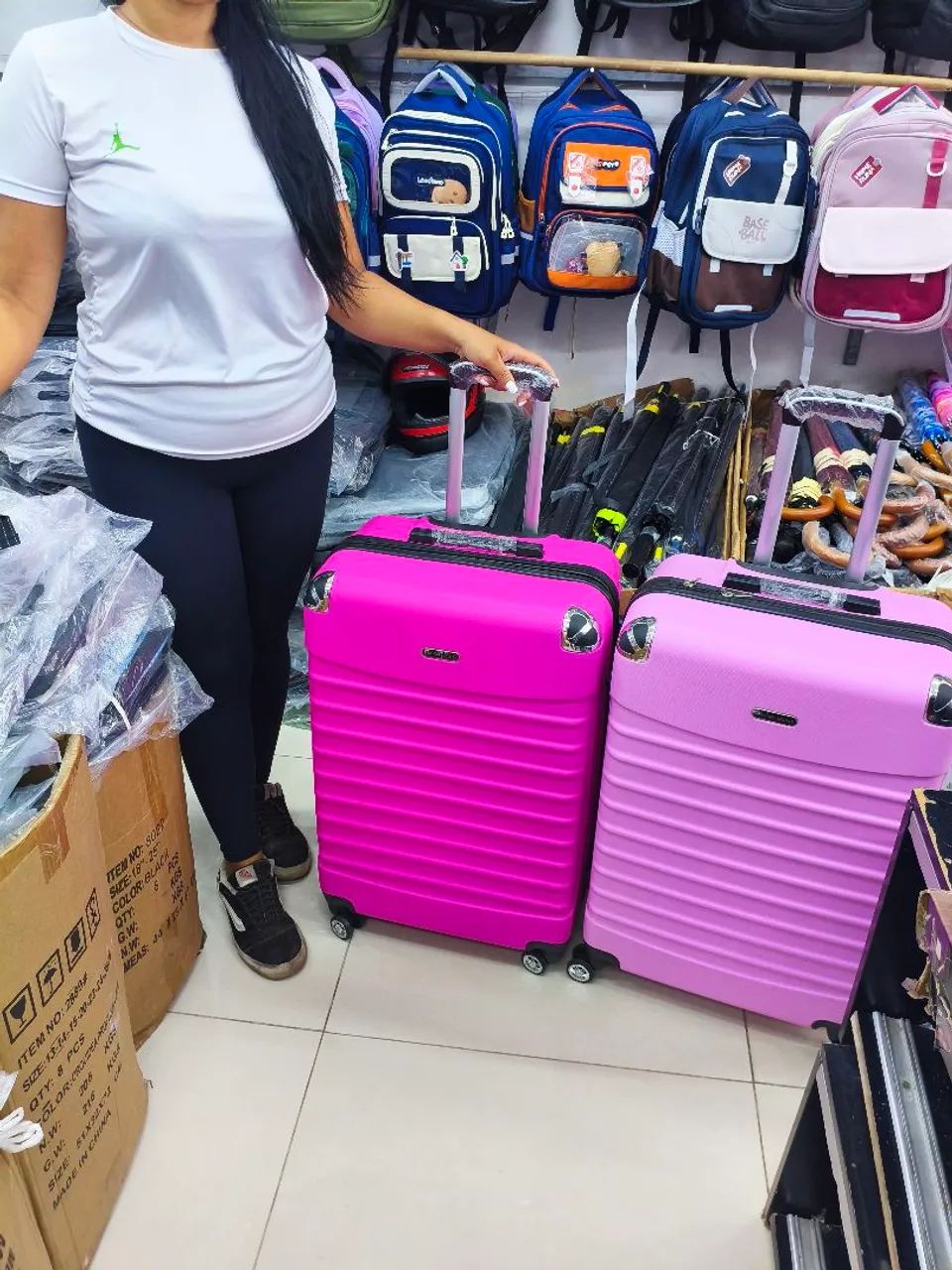 Mala de viagem Rosa - Foto 2