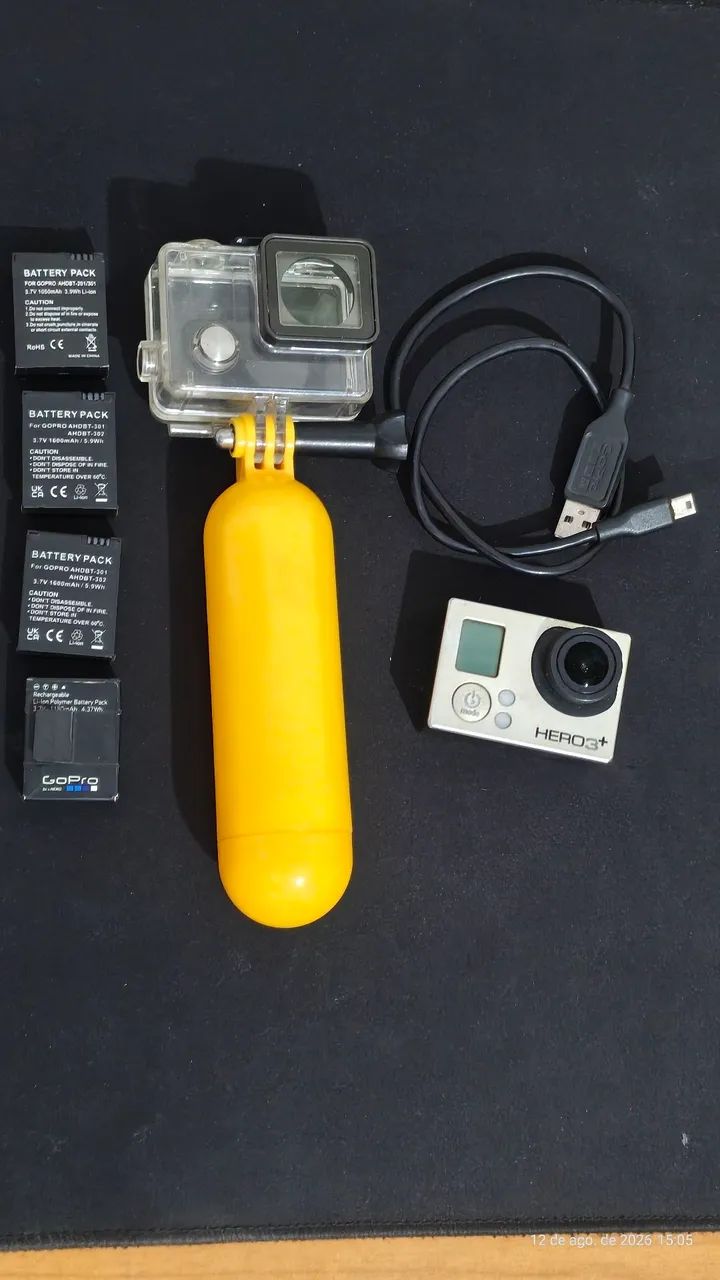 GOPRO HERO 3+ com acessórios - Foto 5