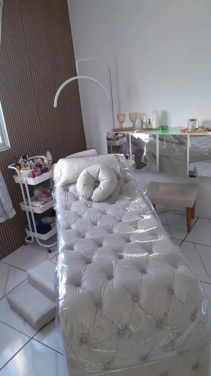 combo maca de estética com escada e almofada - Foto 4