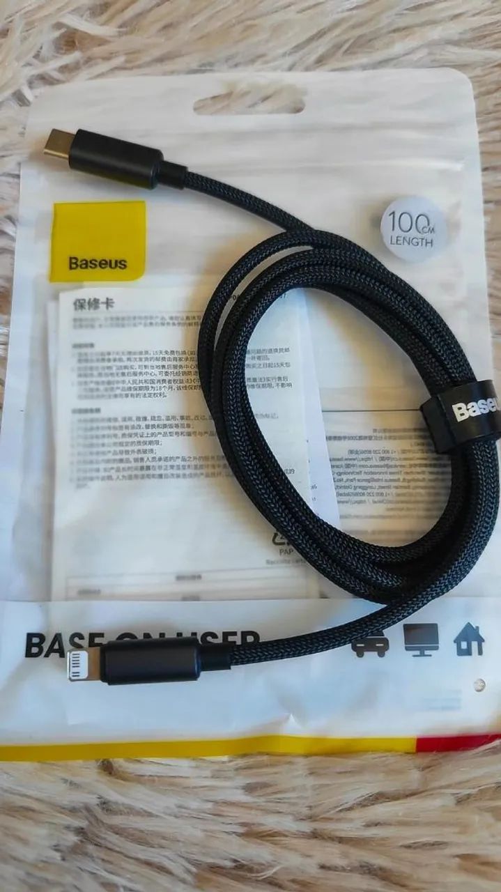 Cabo Baseus iPhone Original  - Foto 2