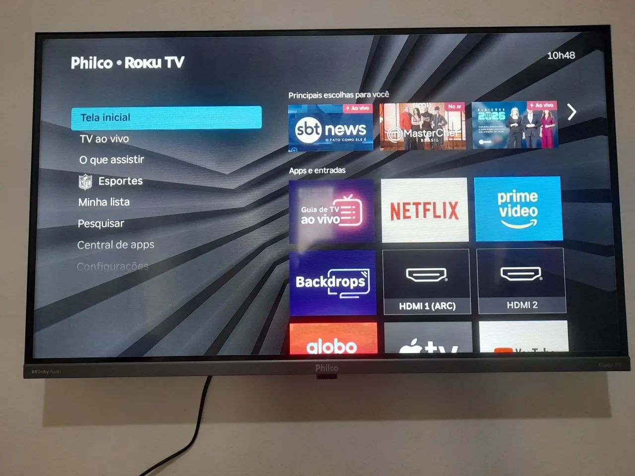 TV Philco 32" - Smart TV - Roku TV - Foto 2