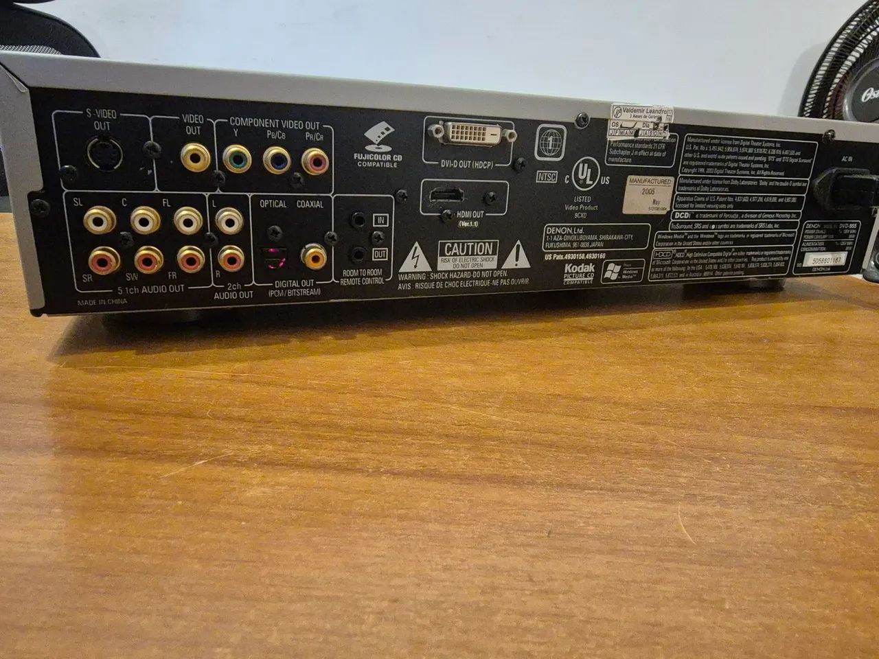OCd -dvd denon 955 japon..funcionando  - Foto 5