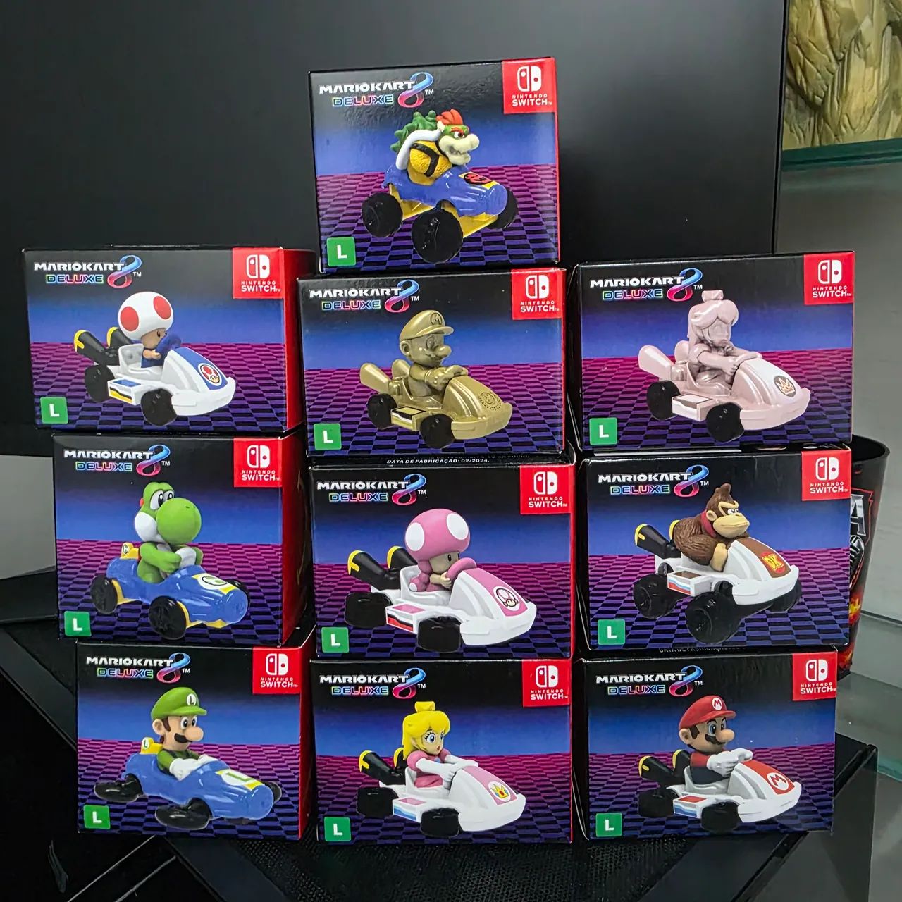Coleção Super Mario Kart MC Donalds Nintendo Switch