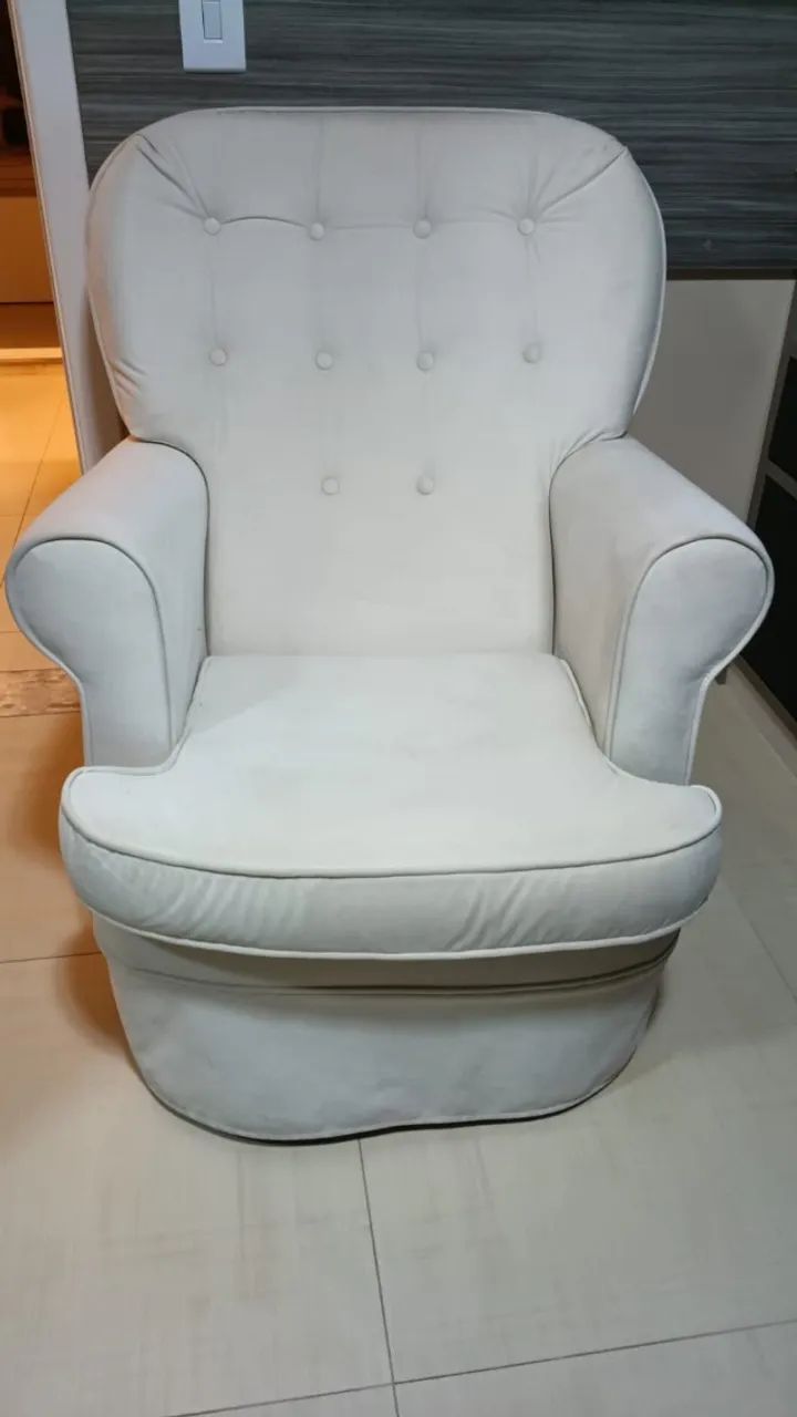 Poltrona de amamentação com balanço - Foto 2