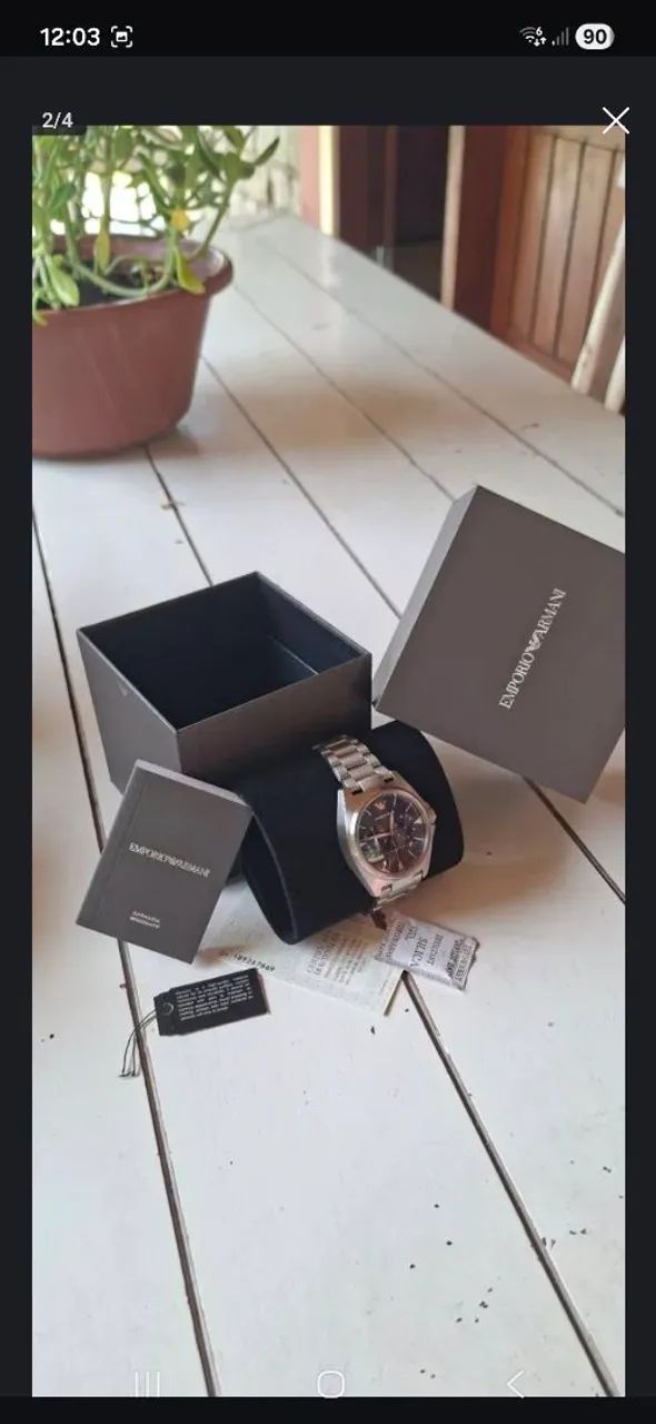 Vendo relógio Emporio Armani.  - Foto 2