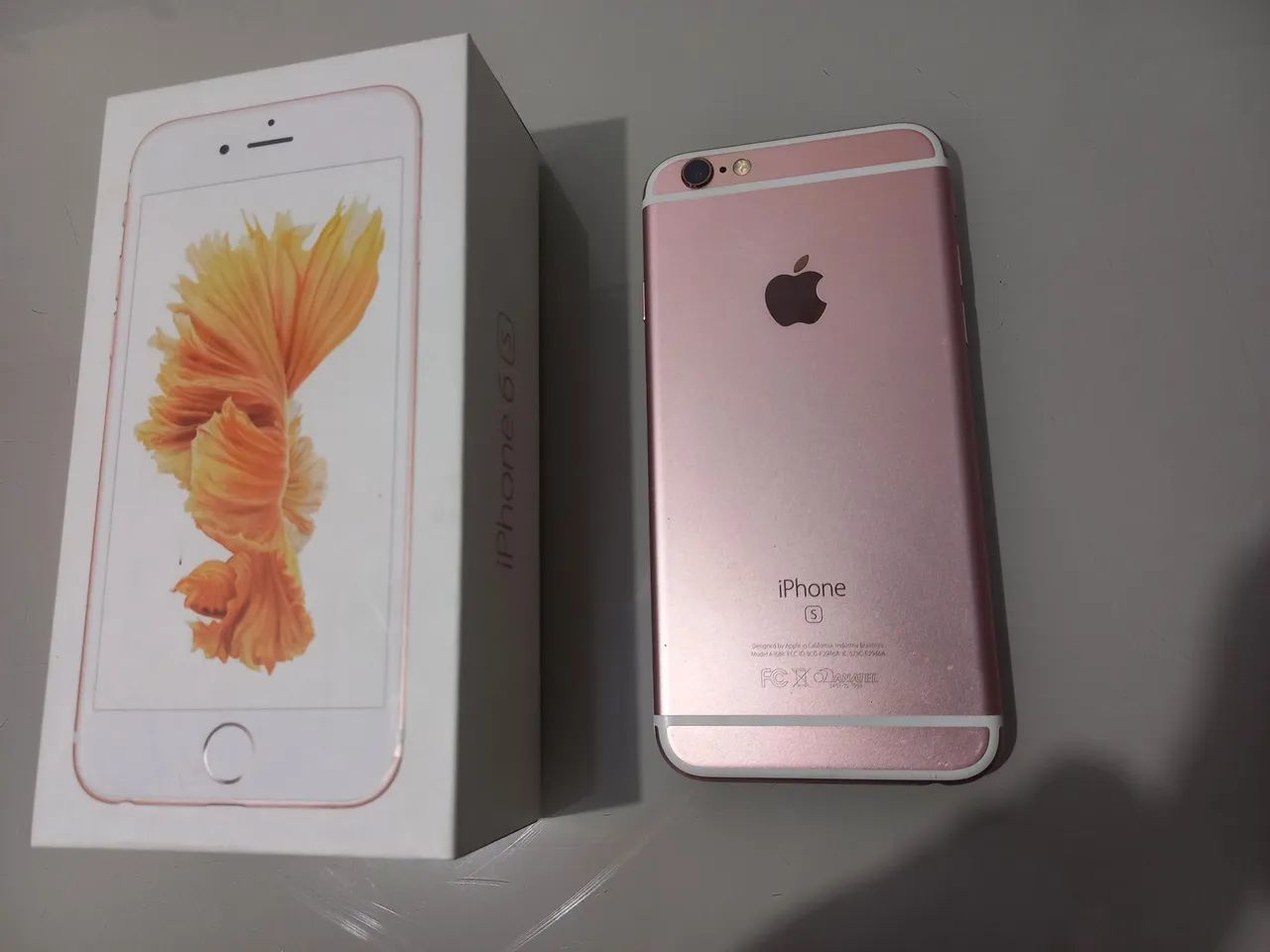 iPhone 6s 32GB Original Rose Gold + Caixa e Acessórios - Único