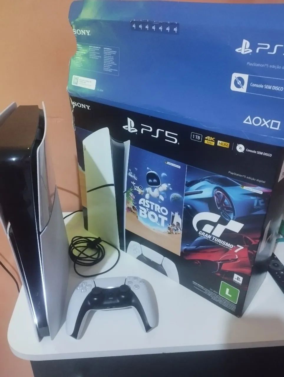 Playstation 5 slim mídia digital  - Foto 4