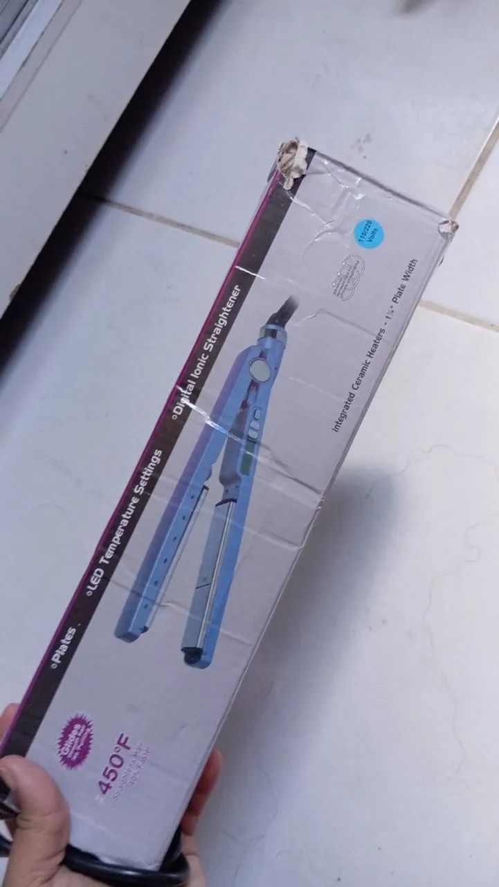 Prancha de cabelo ( novo)