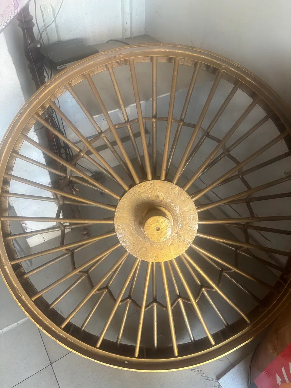 VENDE-SE RODA DE FERRO (CANHÃO)
