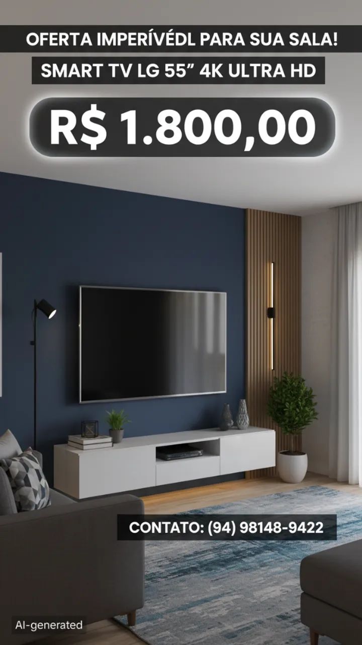 ?SMART TV LG 55? 4K ULTRA HD?