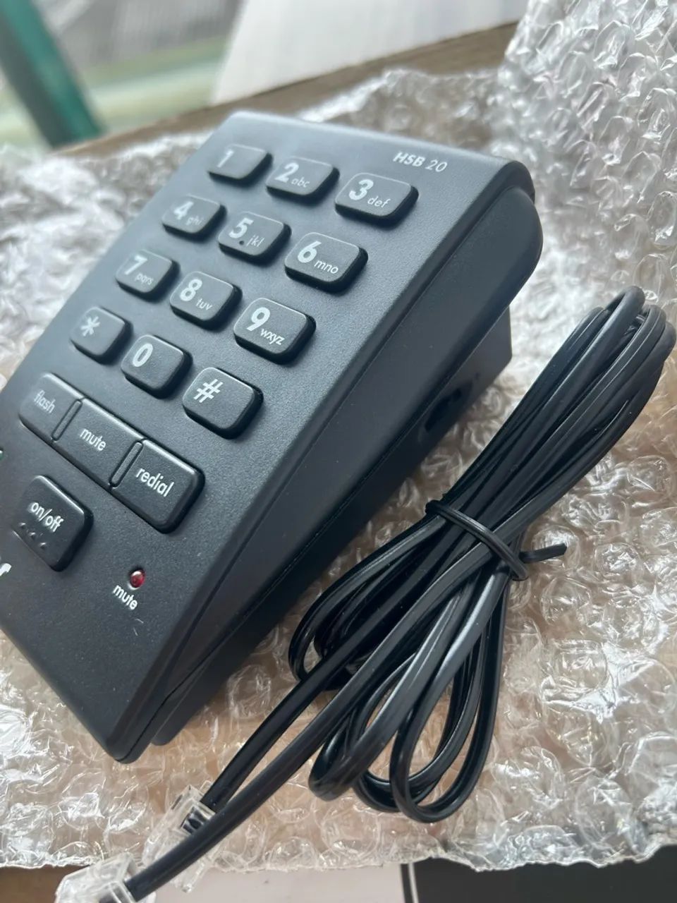 Telefone analógico com headset  - Foto 4