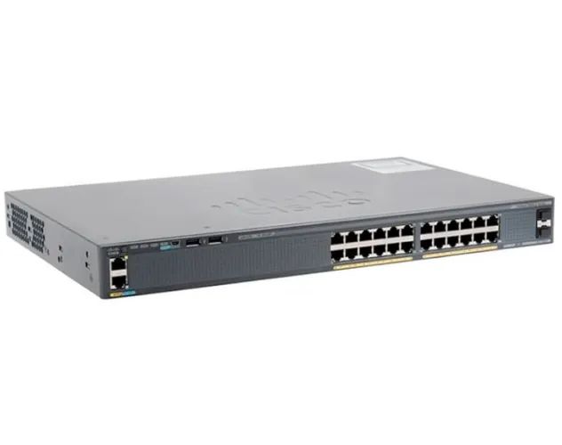 Switch Cisco Catalyst 2960x 24 Portas Gigabit 4Sfp  - Foto 2