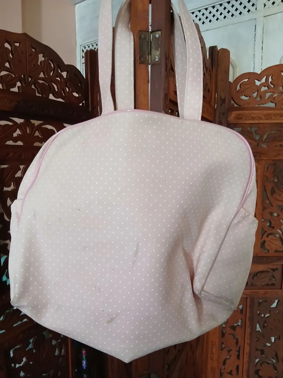 1 bolsa e 1mochila de pano