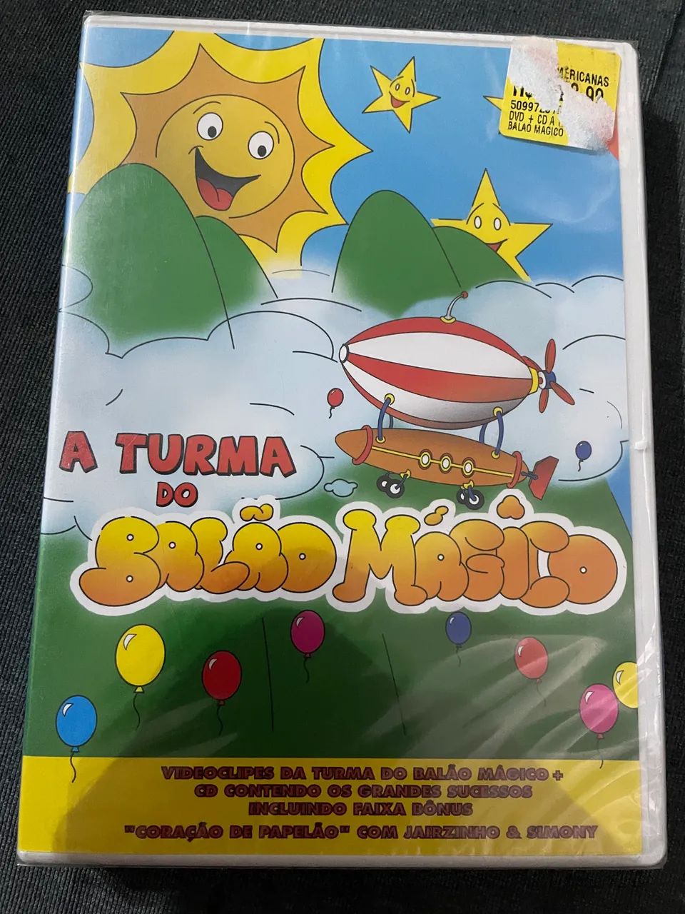 DVD e cd balão mágico lacrado 