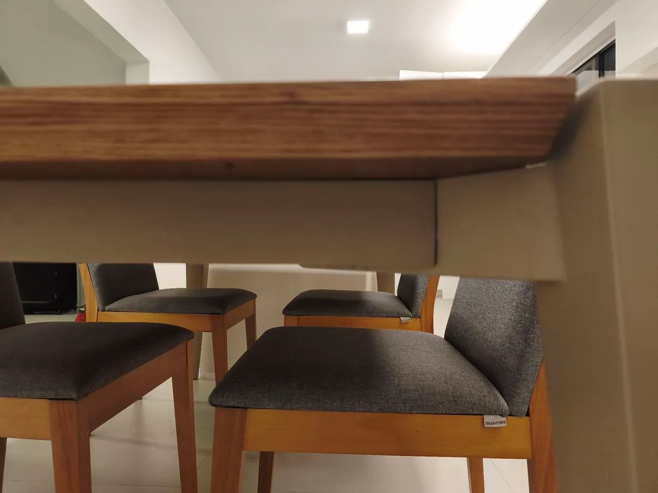 Mesa de Jantar Sier em Lâmina Natural - Foto 3