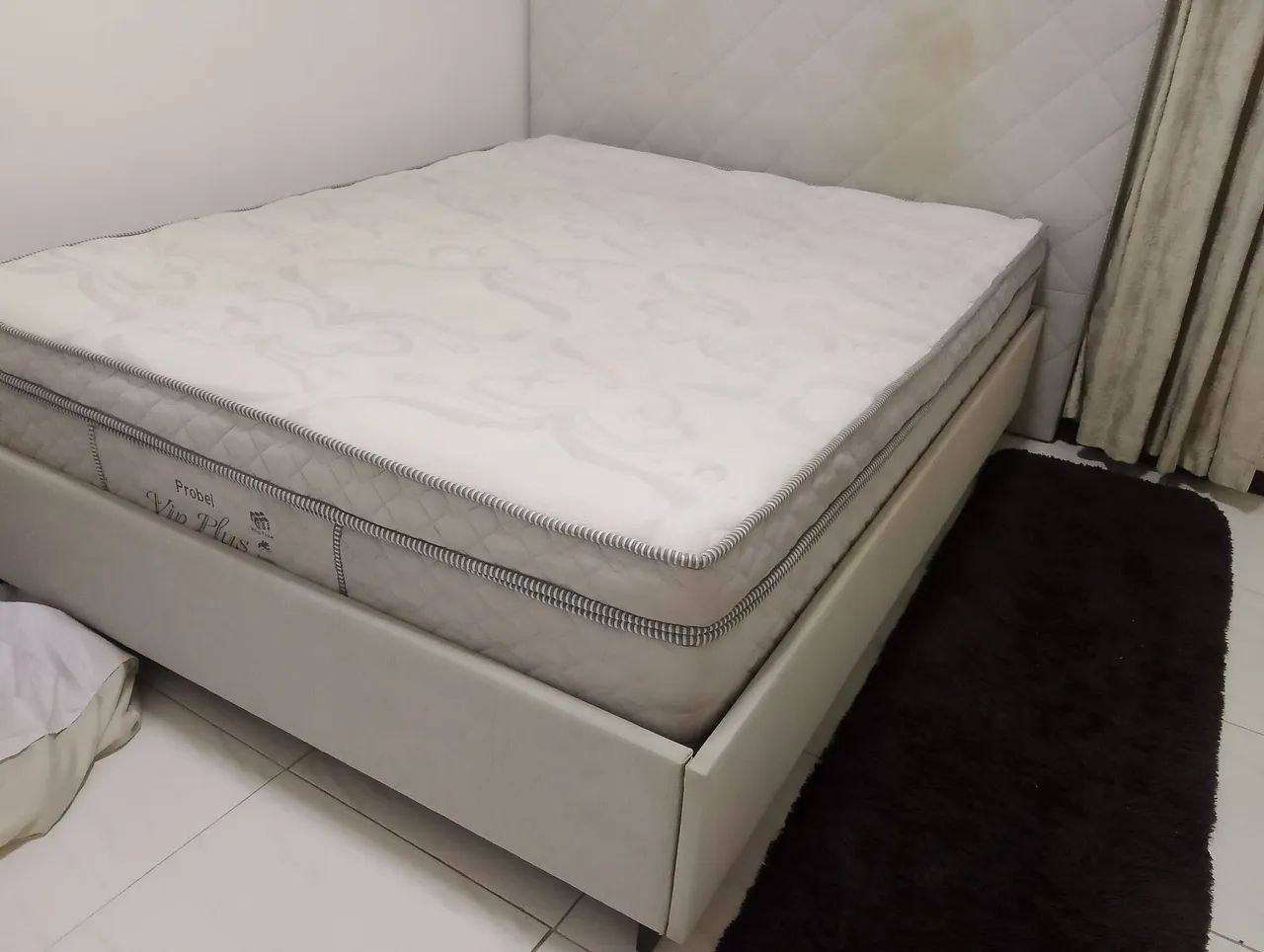 Cama Quim toda boa com cabeceira  - Foto 2
