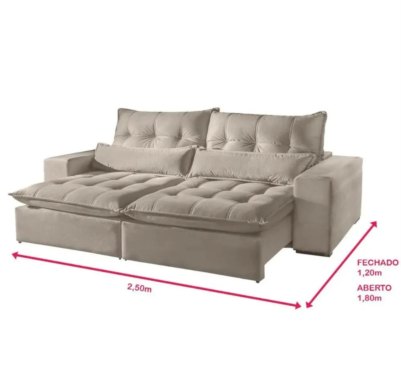 VENDO SOFÁ 2 lugares 65569112440067122