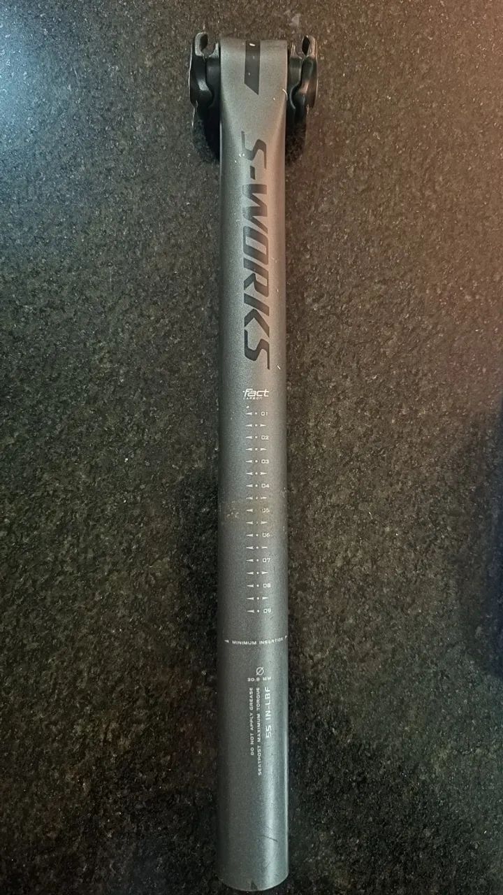 Canote carbono Sworks 30.8 specialized mtb 350mm - Foto 2