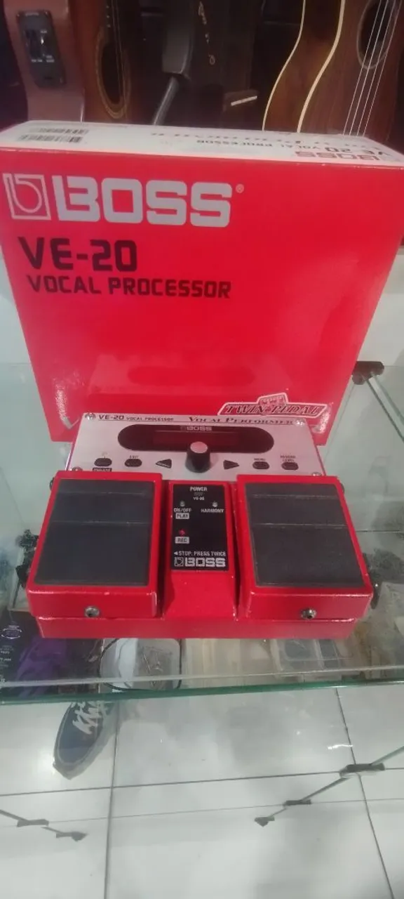 BOSS VE-20 VOCAL PERFORMER - Equipamentos e Acessórios de Som