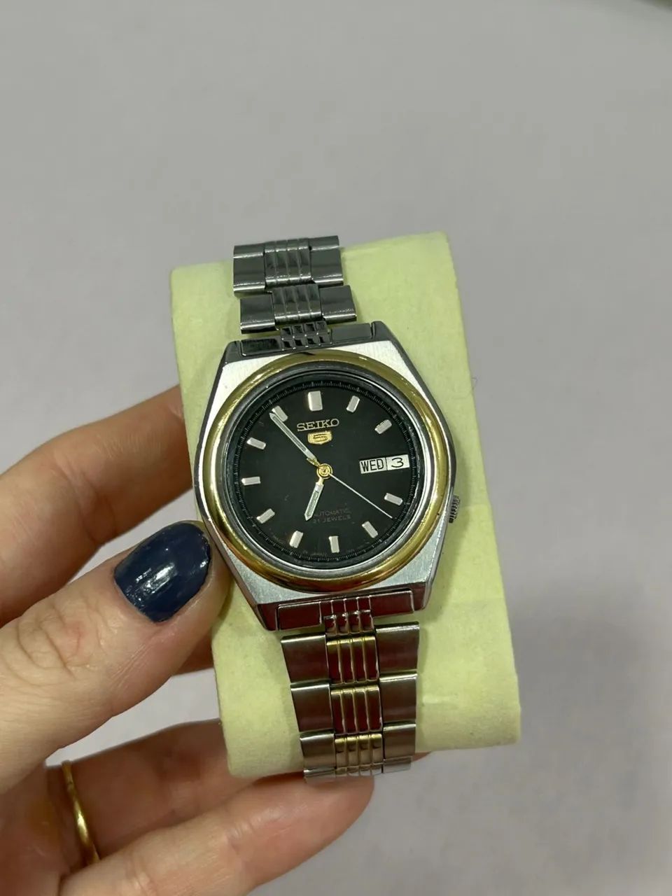 SEIKO VINTAGE PULSEIRA ASSINADA ORIGINAL