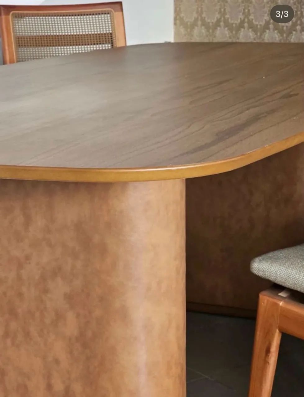 Mesa de jantar 6 lugares moderna e intacta  - Foto 3