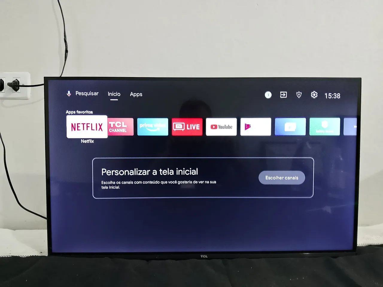 Tv TCL Android smartv 32 polegadas. - Foto 3