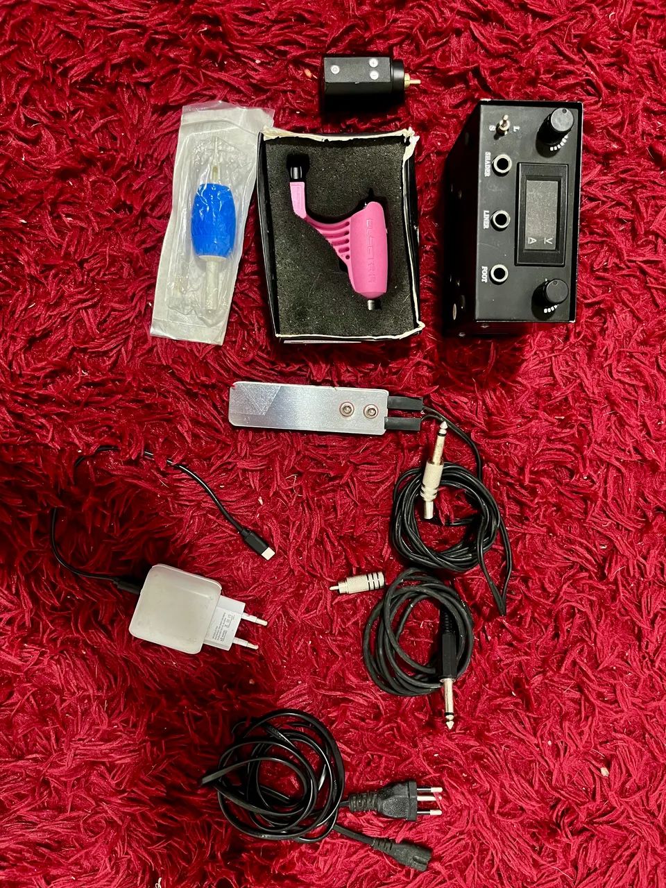 Kit tatuagem profissional para iniciantes.
