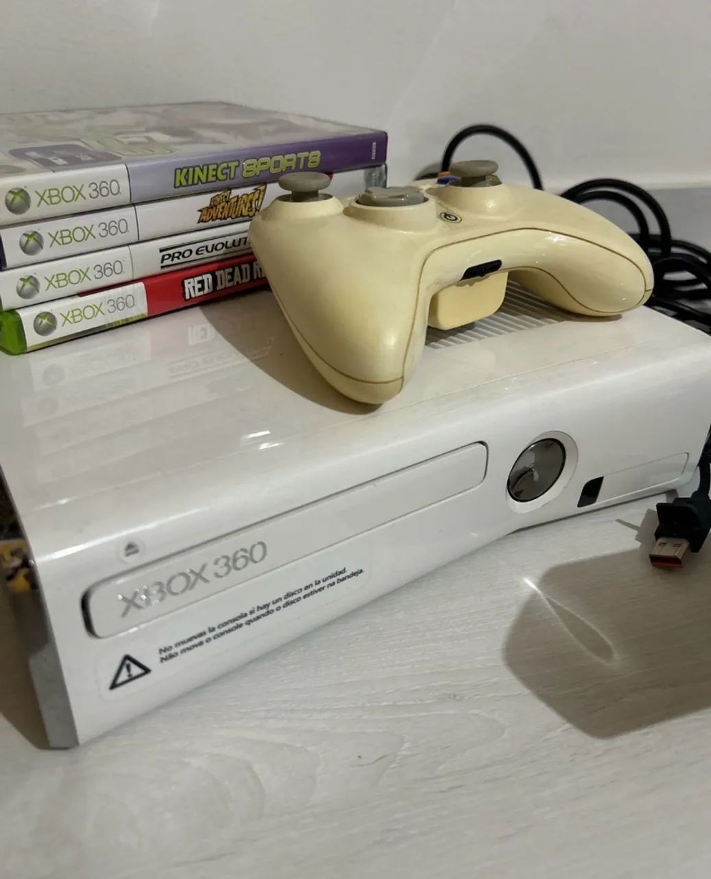 xbox 360 s 4gb console/kinect completo - Foto 4